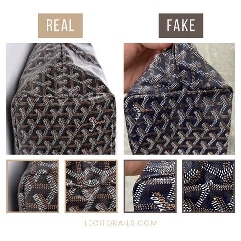 how to spot a fake goyard purse|legit check goyard tote.